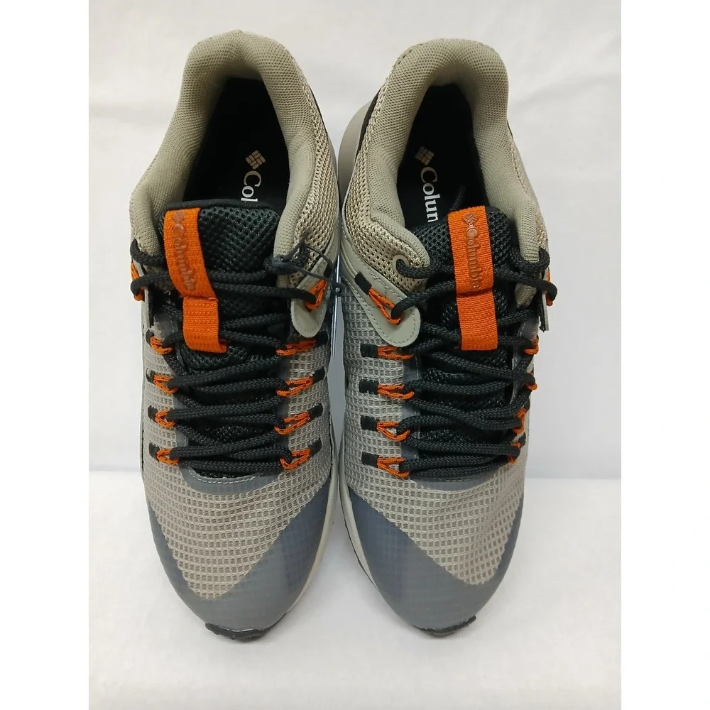 Columbia Men's Trailstorm‎ Waterproof Hiking Shoes BM0156-005 Gray Orange Sz 9